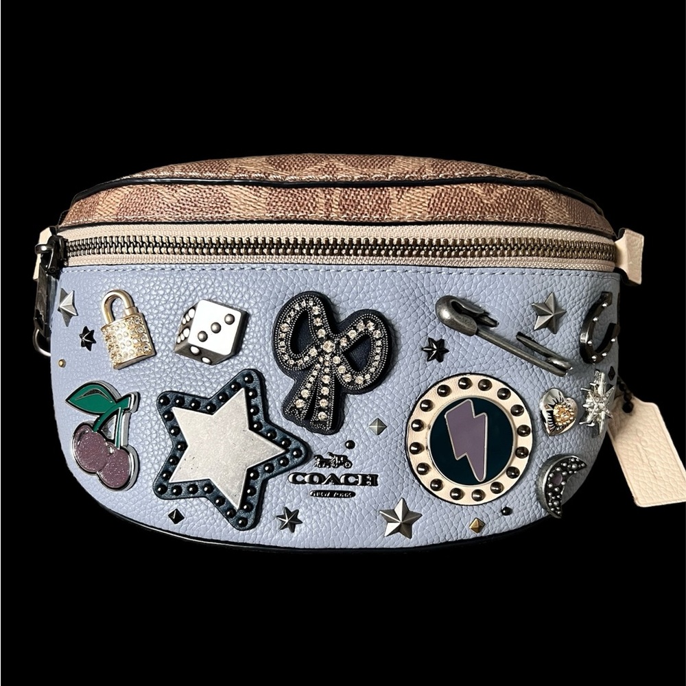 Coach Belt Bag With Souvenir Pins